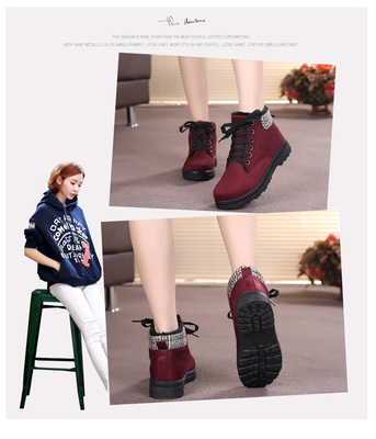 時尚保暖兩不誤 岸森新款反季清倉冬季短筒雪地靴評測