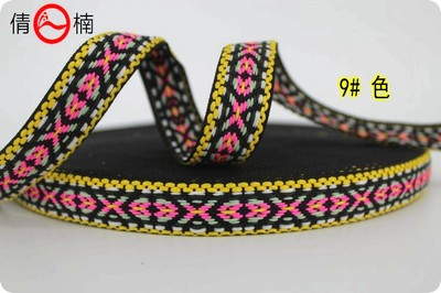 創意點綴，民族風情——20mm寬彩色民族風提花帶的百變魅力